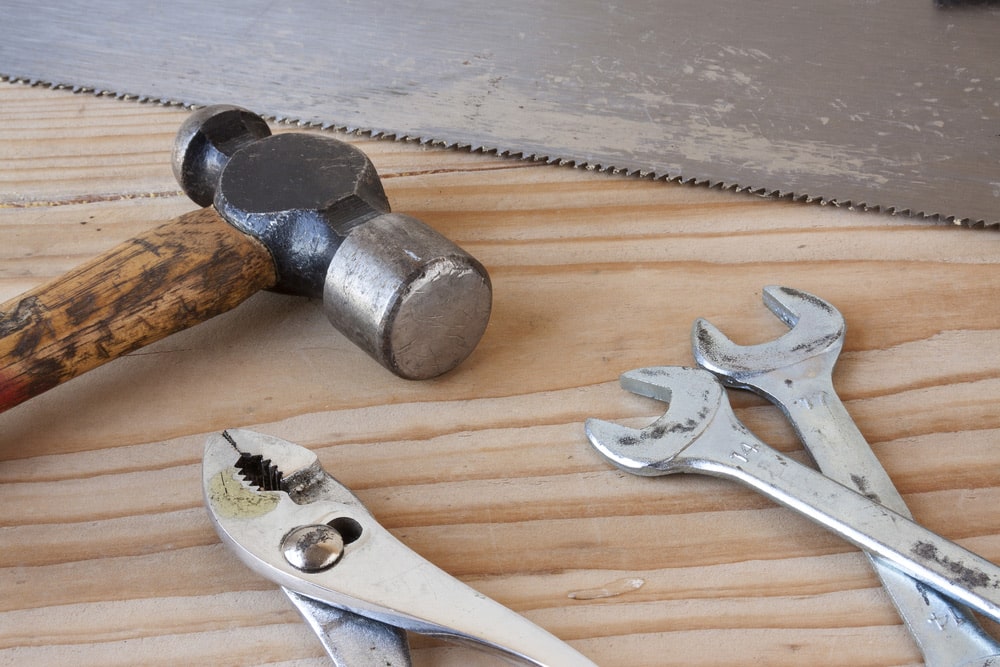 Hand Tools With Hammer